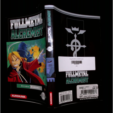 Manga FULLMETAL ALCHEMIST volume 2