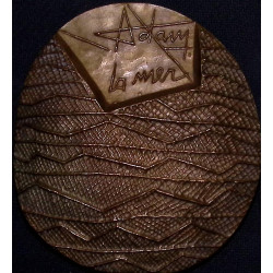 Médaille d'art "LA MER" Henri Georges ADAM EE/100
