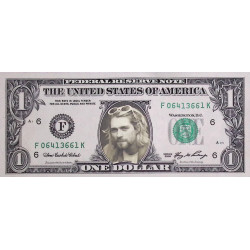 Billet de 1 dollar USA2006 KURT COBAIN Nirvana neuf